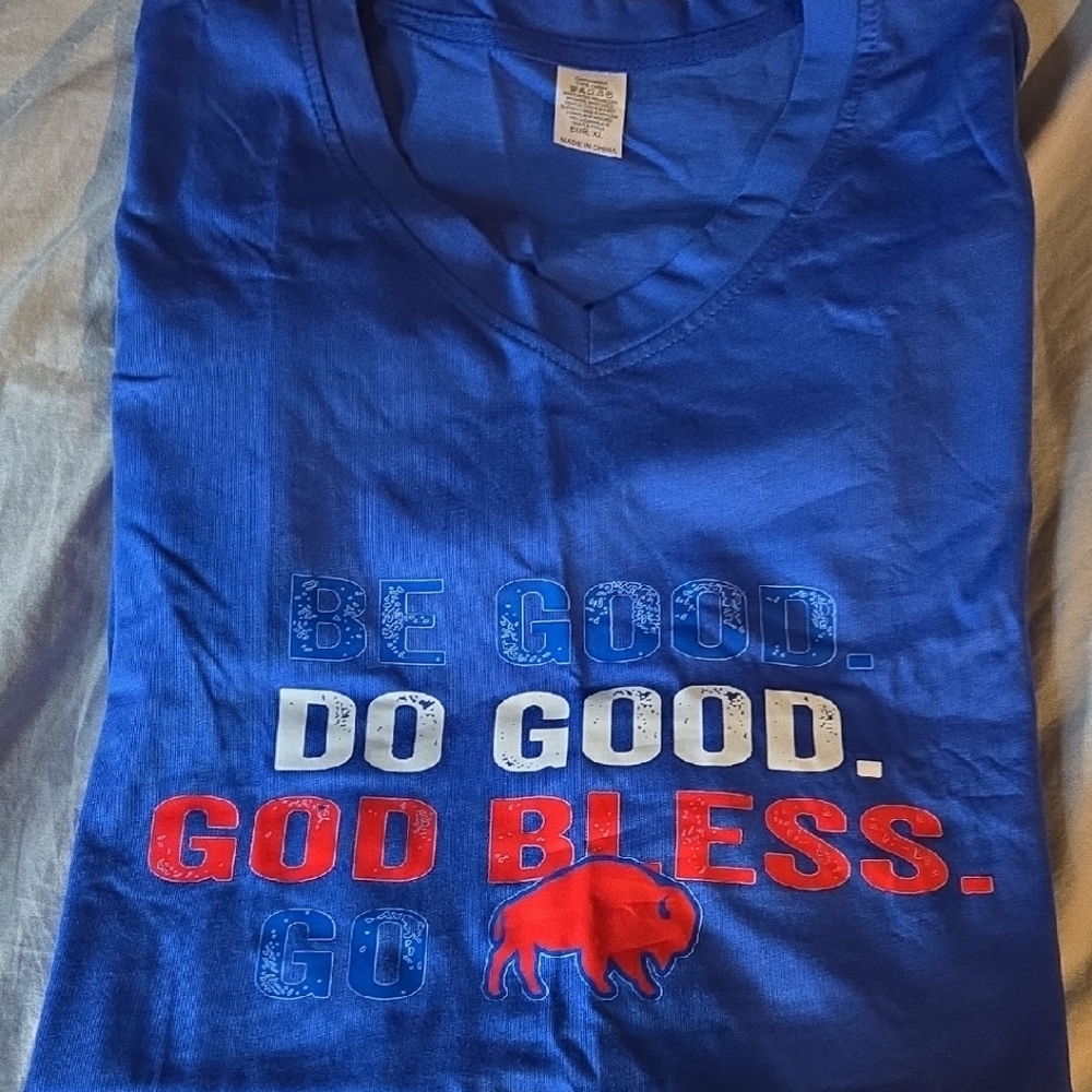 Blue Graphic Women's T-Shirt